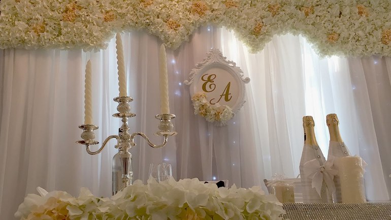 Décoration de la salle de mariage