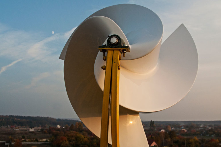 Créer une éolienne de fortune