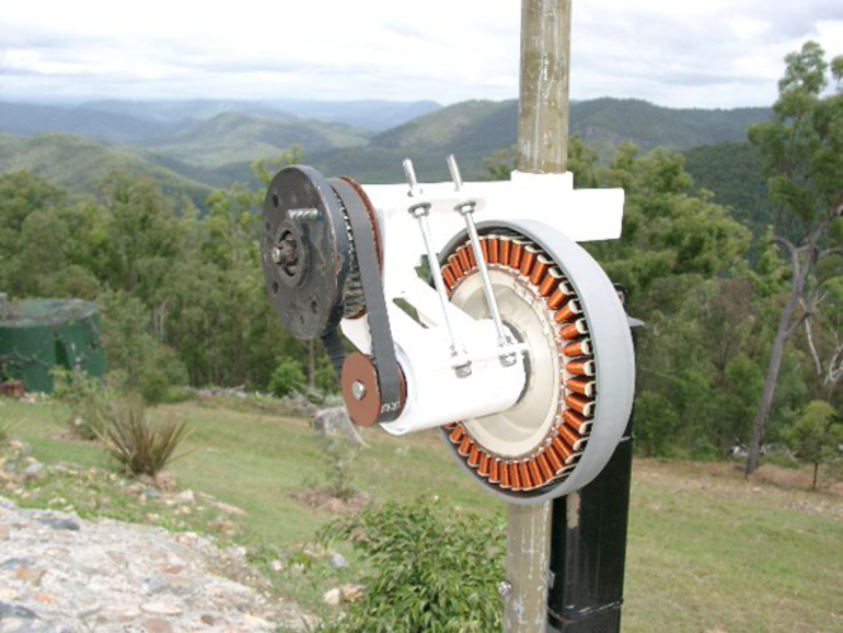 Moulin à vent de machine à laver