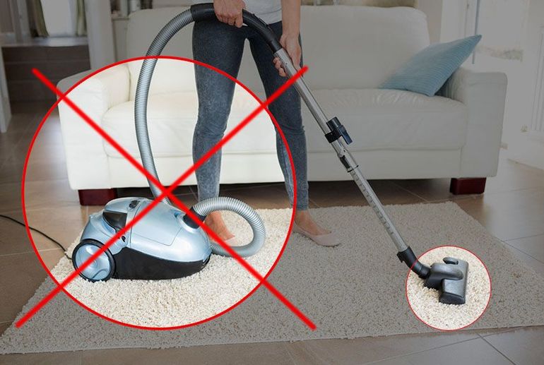 Do not attempt to vacuum mercury balls