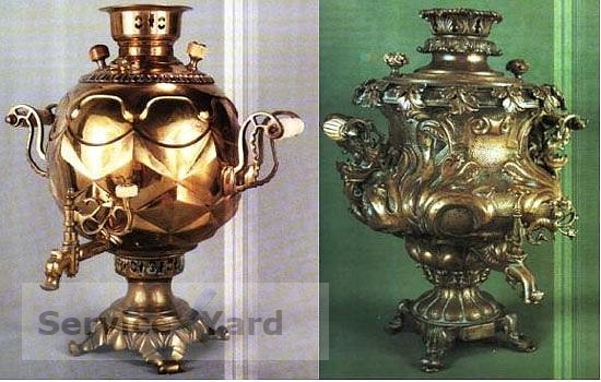 Cleaning a samovar at home