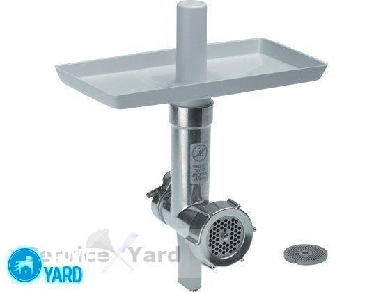 How to assemble a manual meat grinder - photo